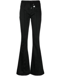 Courreges - Seam-Detailing Flared Track Pants - Lyst