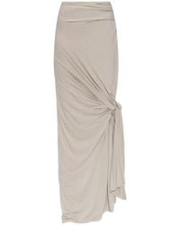 Entire studios - Geknoopte Maxi-Rok - Lyst