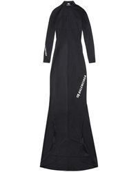 Balenciaga - Langärmeliges Maxikleid - Lyst