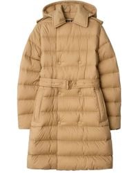 Burberry - Neutrals Coats - Lyst