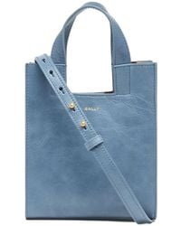 Bally - Small Easy Leather Tote Bag - Lyst