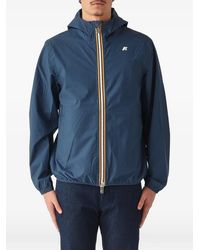 K-Way - Jack Hooded Logo-Print Jacket - Lyst