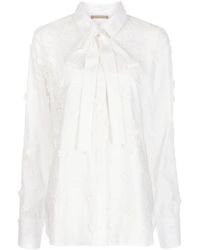 Elie Saab - エンブロイダリー シャツ - Lyst