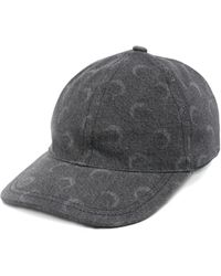 Marine Serre - "Moon" Laser Denim Baseball Cap - Lyst