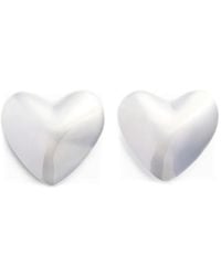 Patou - Heart Clip Earrings - Lyst