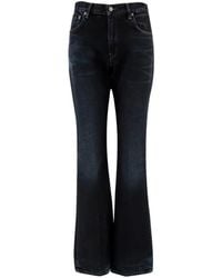 Haikure - Button-Up Flared Jeans - Lyst
