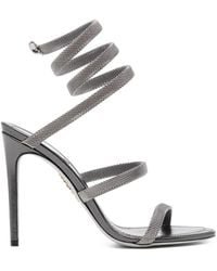 Rene Caovilla - Round Toe Sandals - Lyst