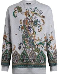 Etro - Cut And Sew Sweatshirts - Lyst