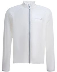 Montbell - Ex Light Wind Logo-Print Zip-Up Jacket - Lyst