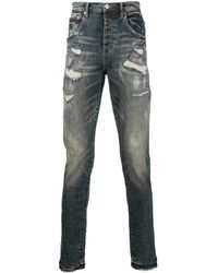 Purple Brand - Vintage Distressed Slim-Fit Jeans - Lyst