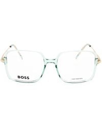 BOSS - Square-Frame Glasses - Lyst