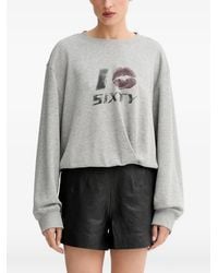Miss Sixty - Graphic Print Sweatshirt - Lyst