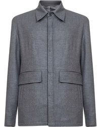 D4.0 - Giacca-Camicia Con Tasche - Lyst
