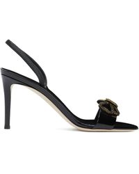 Giuseppe Zanotti - Zari Bow-Embellished Slingback Sandals - Lyst