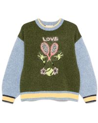 ALÉMAIS - Pull En Maille Torsadée - Lyst