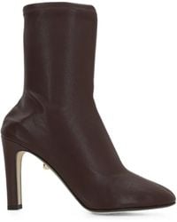 ALEVI - Daria Almond-Toe Ankle Boots - Lyst