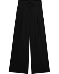 B+ AB - Drawstring Wide-Leg Trousers - Lyst