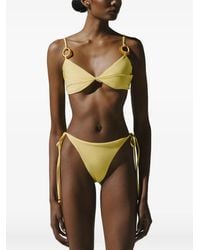 Baobab - Rufo Ring-Detail V-Neck Bikini Top - Lyst