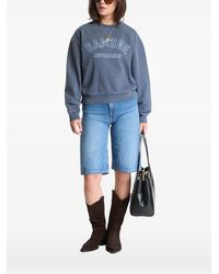 Samsøe & Samsøe - Savan Logo-Print Sweatshirt - Lyst