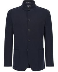 BOGGI - Mandarin-Collar Blazer - Lyst