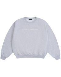 Gosha Rubchinskiy - Logo-Print Oversized Sweater - Lyst