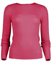 Michael Kors - Hutton Ribbed Long-Sleeve T-Shirt - Lyst