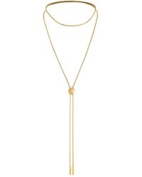 Maison Close - Bolo Tie Chain Necklace - Lyst