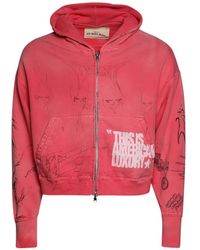 SEKRIT - Time Capsule Zip-Up Hoodie - Lyst