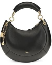 Chloé - Zipped Leather Shoulder Bag - Lyst