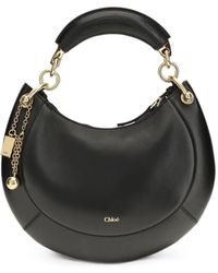 Chloé - Zipped Leather Shoulder Bag - Lyst