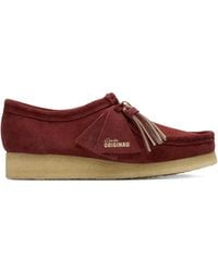 Clarks - Wallabee Tassel Derby Shoes - Lyst