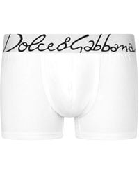 Dolce & Gabbana - Boxershorts Regular Baumwollstretch - Lyst