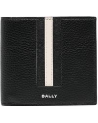 Bally - Ribbon Bi-Fold Leather Wallet - Lyst