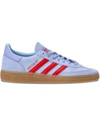 adidas - Handball Spezial 3-Stripes Suede Trainers - Lyst