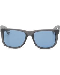 Ray-Ban - Justin Rectangle-Frame Sunglasses - Lyst