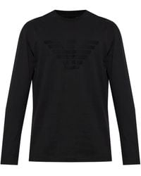 Emporio Armani - イーグルエンブレム ロングtシャツ - Lyst