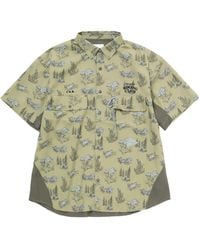 and wander - Printed Shirt - Lyst