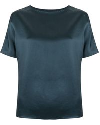 UMA | Raquel Davidowicz - T-shirt en soie à manches courtes - Lyst