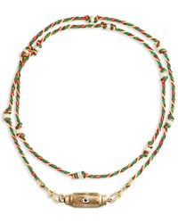 Marie Lichtenberg - 14Ct Mauli Necklace - Lyst