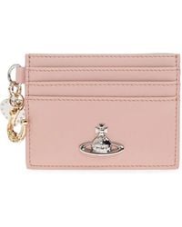 Vivienne Westwood - Orb-Plaque Charm-Detail Card Holder - Lyst