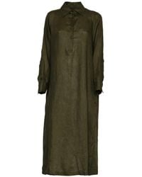 Robert Friedman - Vestido Largo Con Botones - Lyst