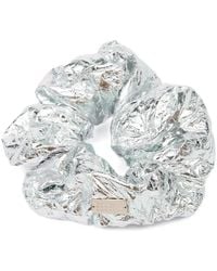 MM6 by Maison Margiela - Logo-Plaque Metallic Hair Band - Lyst