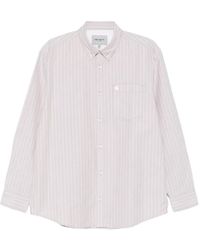 Carhartt - Hemd mit gestreifter Tasche - Lyst