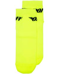 Off-White c/o Virgil Abloh - ロゴ アンクル靴下 - Lyst