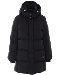 Add - Quilted Hooded Ped Coat - Lyst