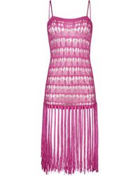 Paramidonna - Dahlia Gehaakte Jurk - Lyst