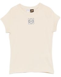 Loewe - Logo Cotton T-Shirt - Lyst