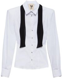 Aniye By - Costanza Neck-Tie Shirt - Lyst