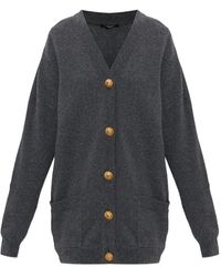Balmain - Button Pockets Cardigan - Lyst