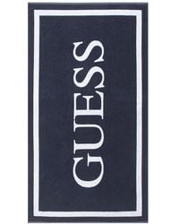 Guess - Logo-Print Beach Towel - Lyst